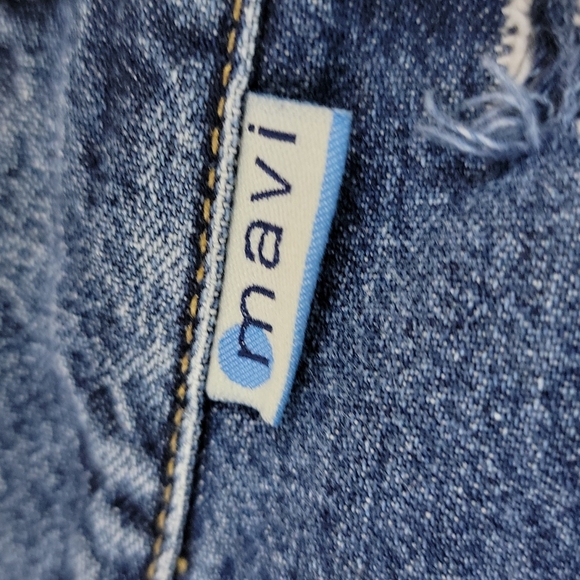 MAVI ♡ Sweet 'n Sexy 510 Michelle Split Flare Leg Distressed Denim Jeans 27/32 - Picture 16 of 17